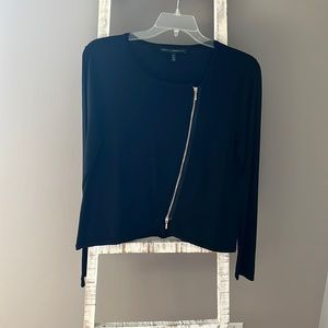 Black WHBM viscose and nylon